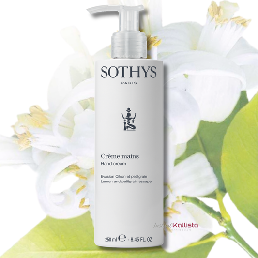 Crème Mains Sothys - Évasion Citron et Petit Grain