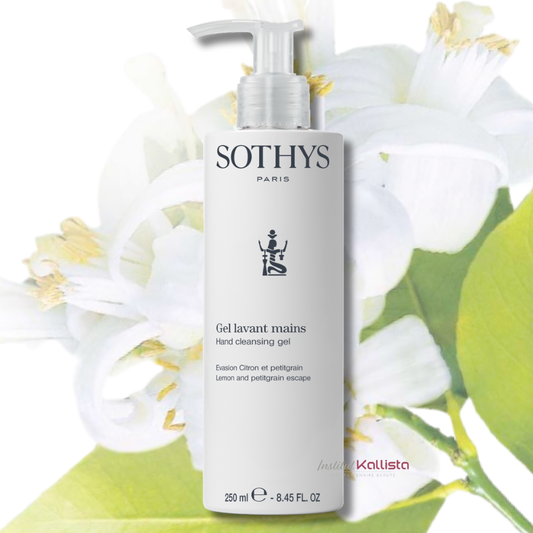 Gel Lavant Mains Sothys - Évasion Citron et Petit Grain
