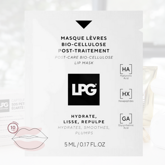 LPG - Masque Lèvres Bio-Cellulose - Post-Traitement