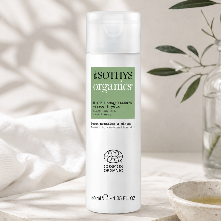 Huile Démaquillante Sothys Organics 40 ml offerte