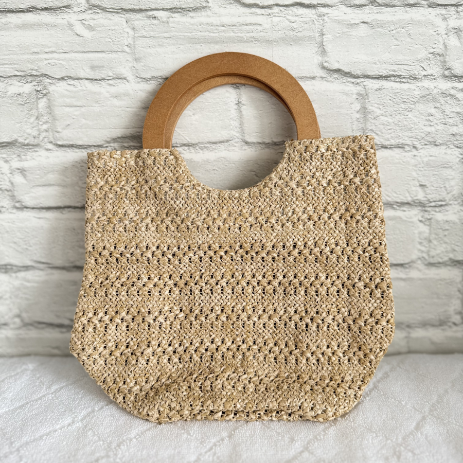 REGALO - Borsa estiva Guinot piccola effetto rattan