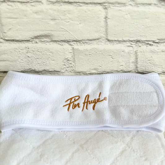GIFT - White facial care headband