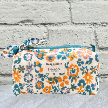 Trousse fleurie Thalgo X Atelier Bindi