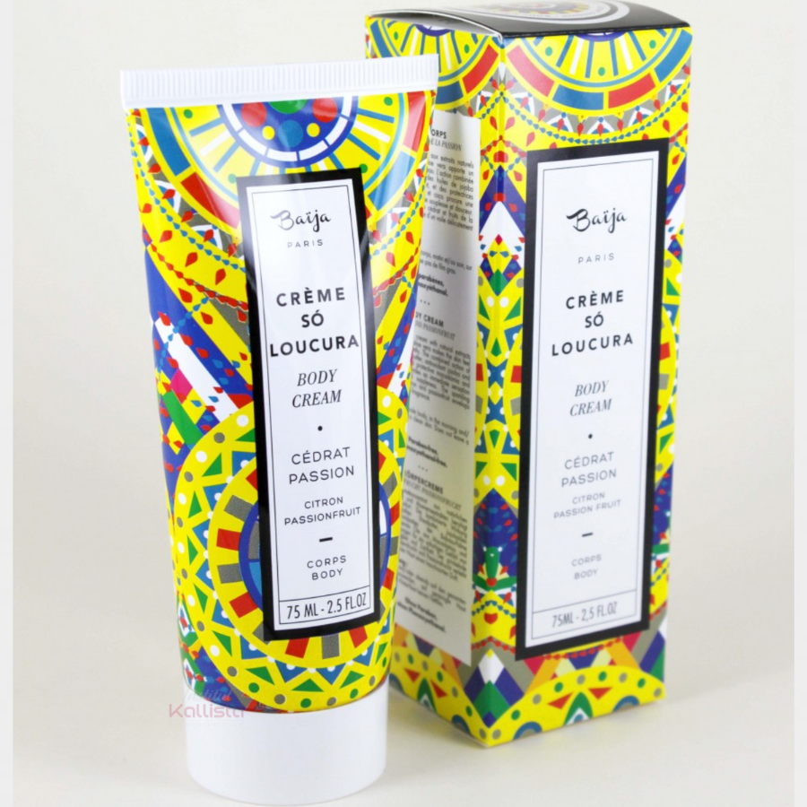 creme corps so loucura cedrat passion tube baija