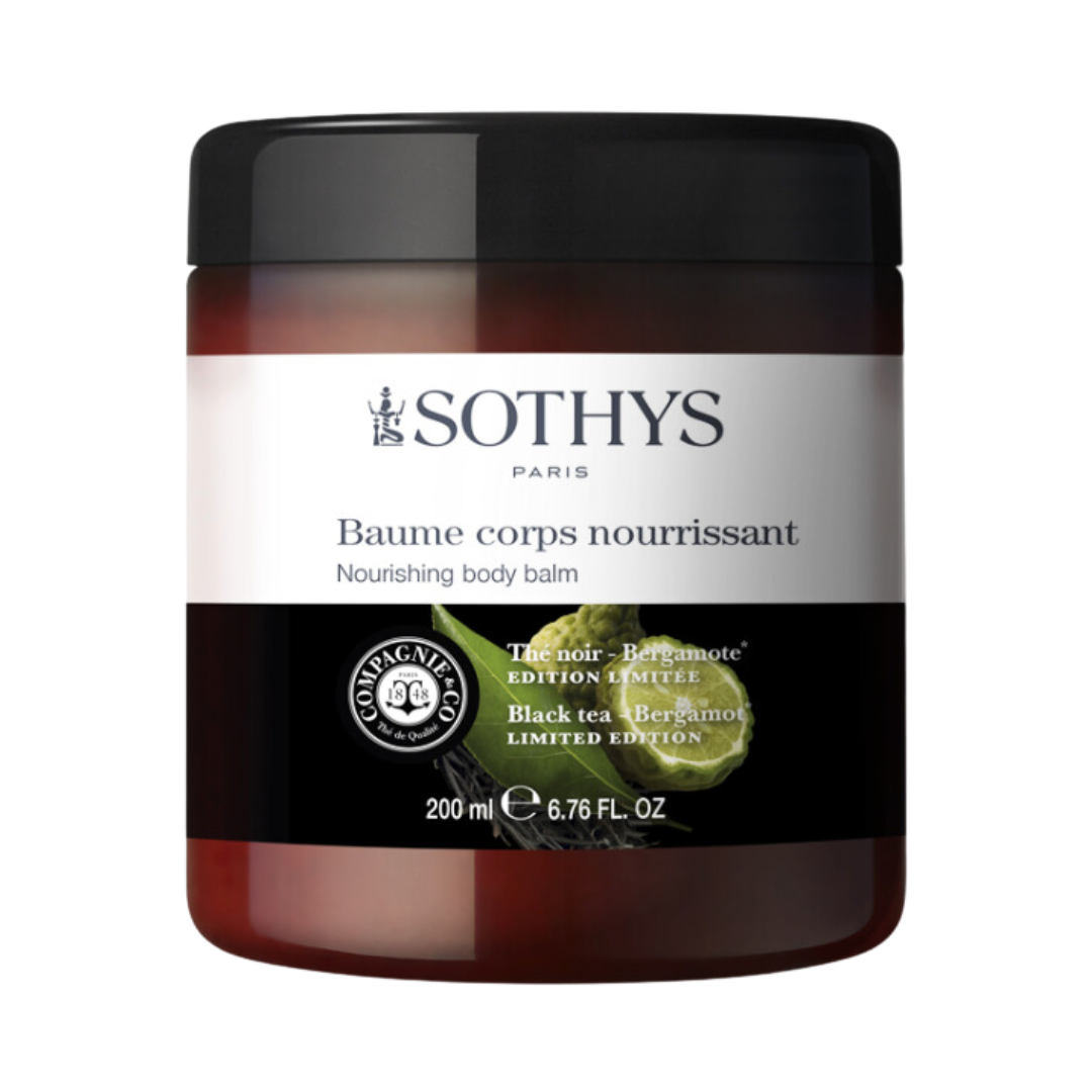 baume corps nourrissant the noir bergamote sothys