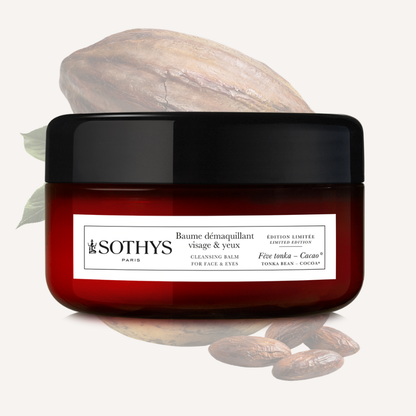 Baume Démaquillant Visage & Yeux Sothys senteur édition limitée Fève Tonka et Cacao
