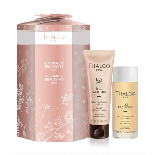 Box beauté Îles Pacifique Thalgo - Crème Onctueuse (50ml) et Huile de Modelage (50ml)