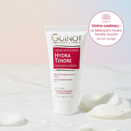 Votre cadeau : Le Nettoyant Hydra Tendre Guinot - Format Voyage