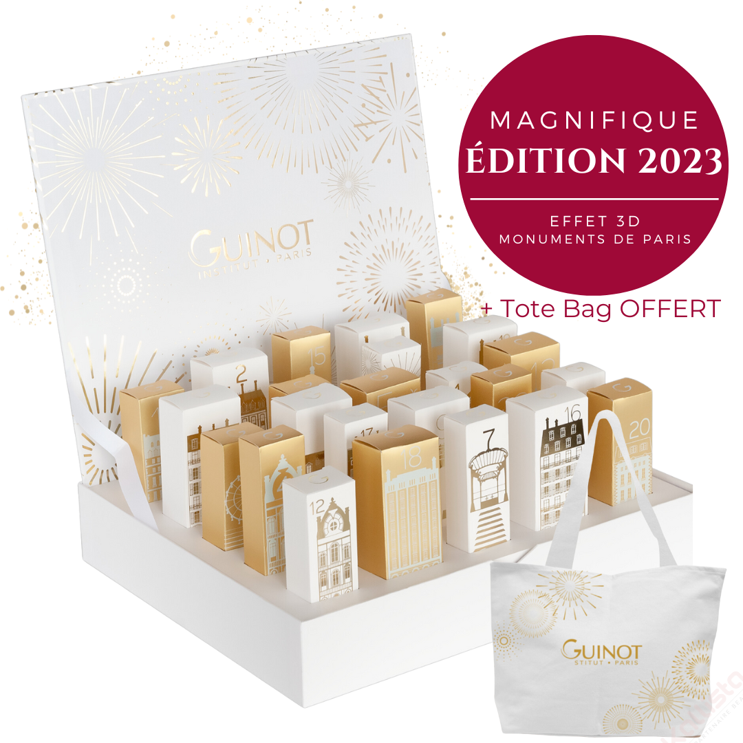 Calendrier de l'Avent Guinot 24 surprises Institut Kallista