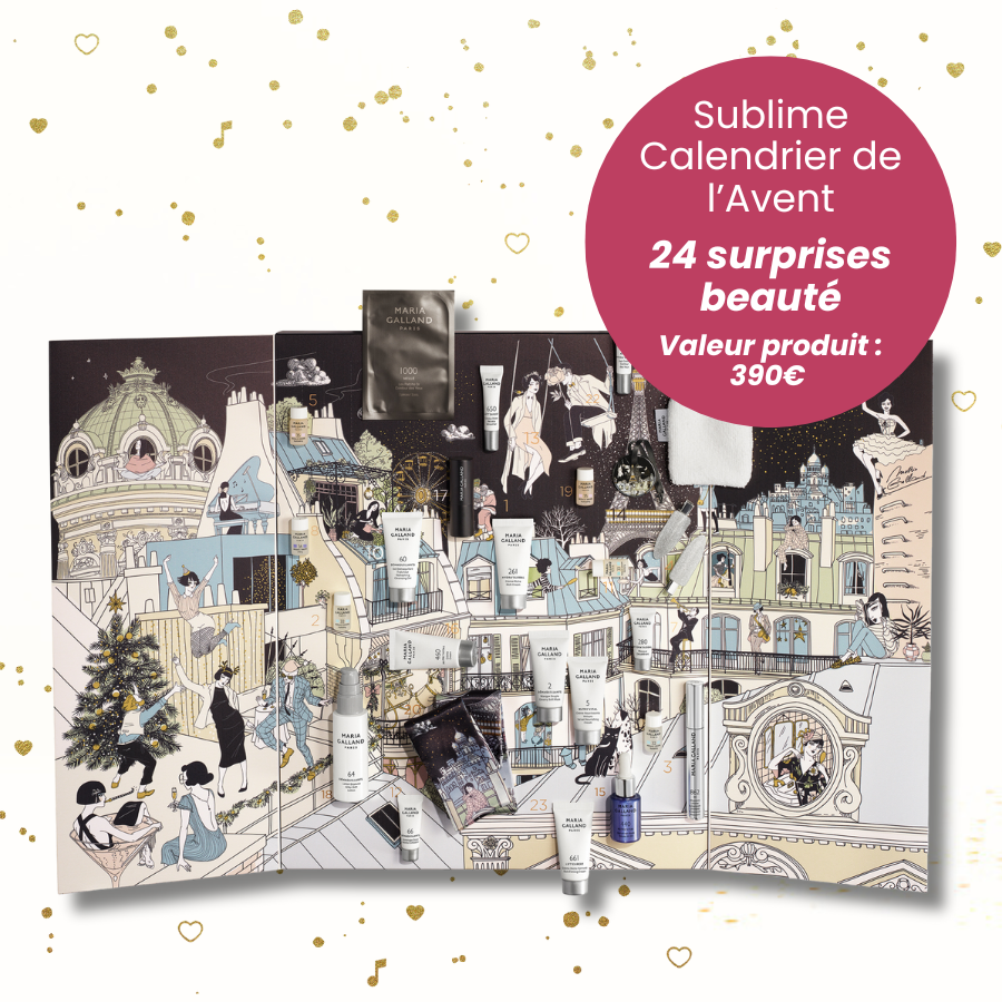 Calendrier de l'Avent Maria Galland 24 surprises beauté