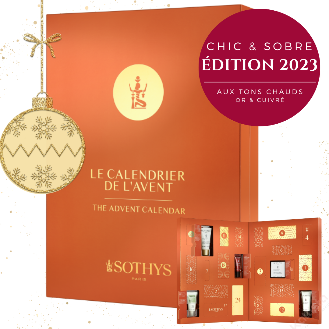 Calendrier de l'Avent Sothys : Chic et Sobre - 24 surprises beauté à (s')offrir !