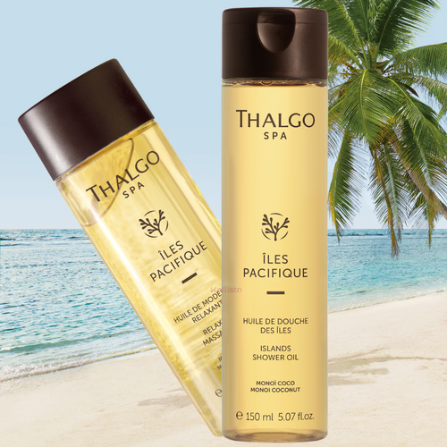 Pack Thalgo - Îles Pacifique - Huile de Modelage Relaxante et Huile de Douche