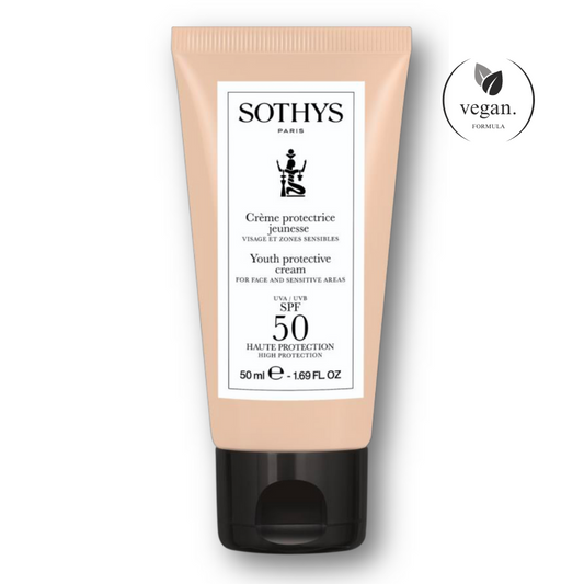 Crème Protectrice Jeunesse SPF50 Sothys - Visage et Zones Sensibles