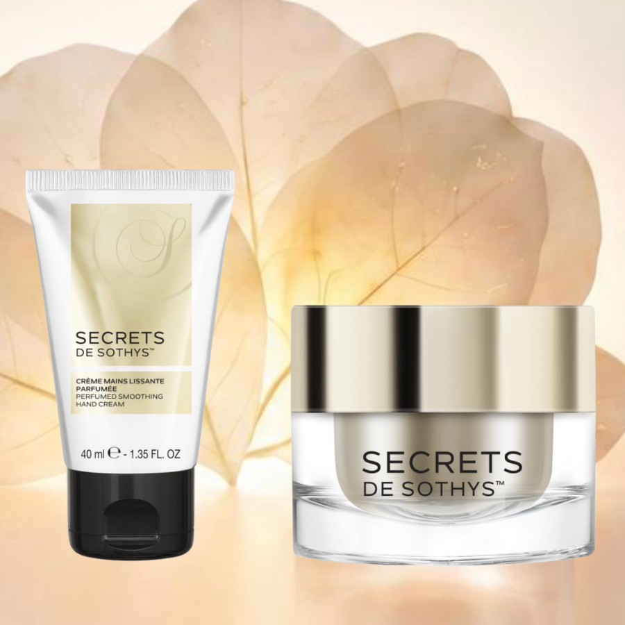 Crème jeunesse premium et Crème mains lissante parfumée Secrets de Sothys