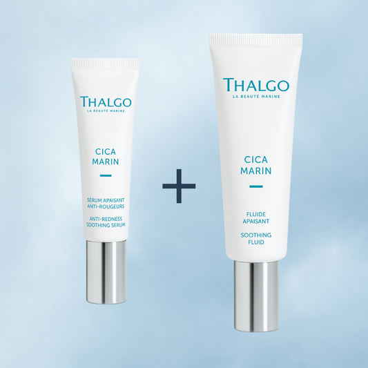 Duo Apaisant Cica Marin Thalgo - Sérum & Fluide