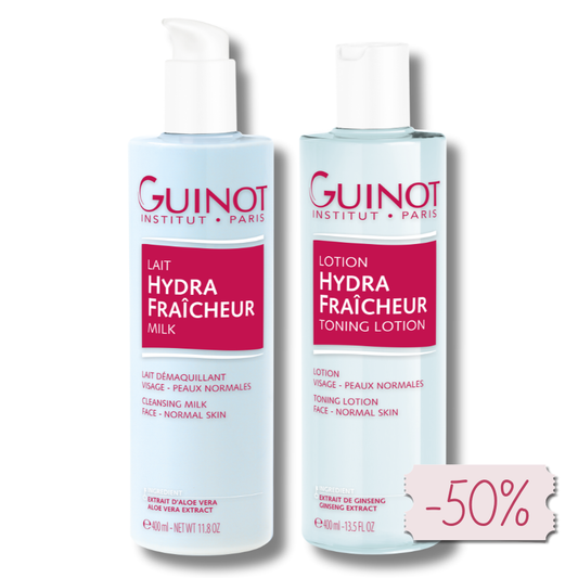 Duo Hydra Fraîcheur XXL Guinot - Lait & Lotion