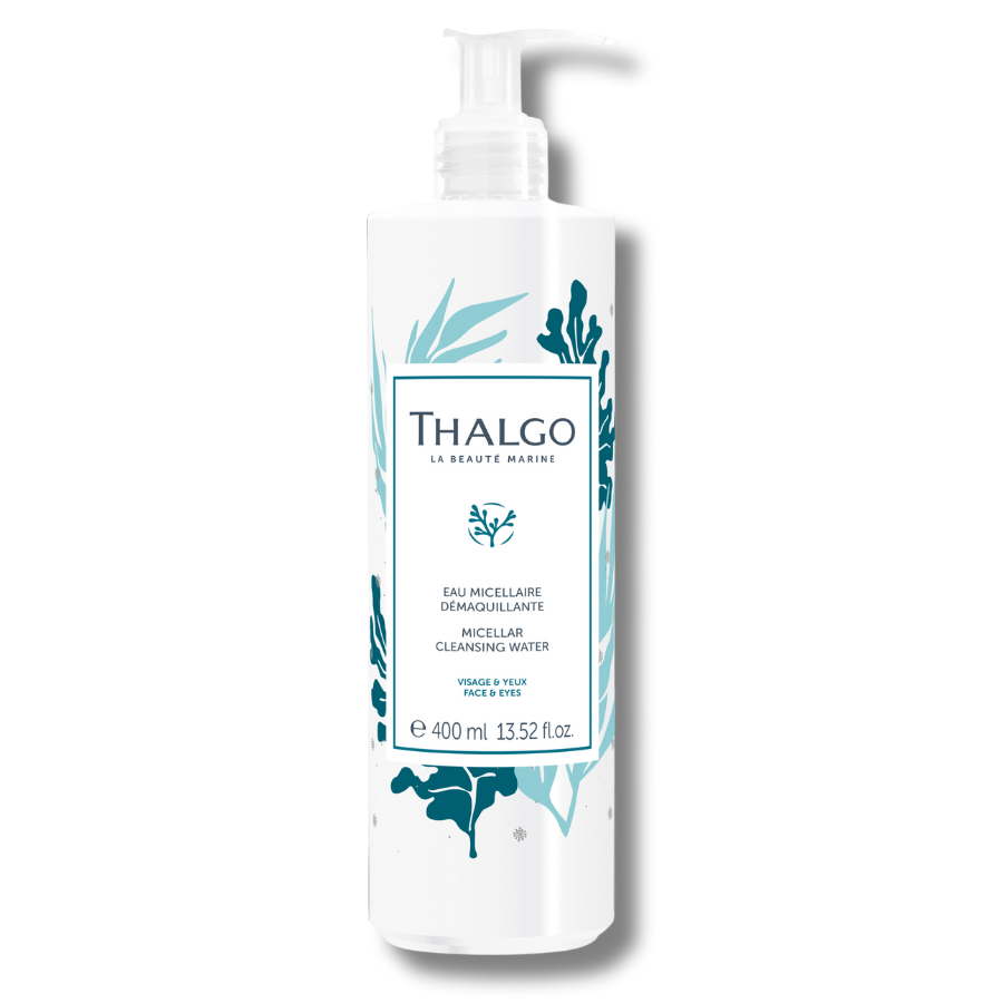 Eau Micellaire XXL Thalgo : démaquille visage et yeux, toutes peaux, même sensibles - Éveil à la mer