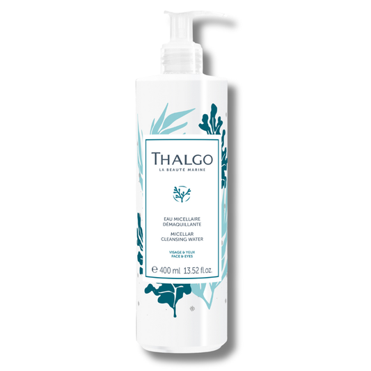 Eau Micellaire XXL Thalgo : démaquille visage et yeux, toutes peaux, même sensibles - Éveil à la mer