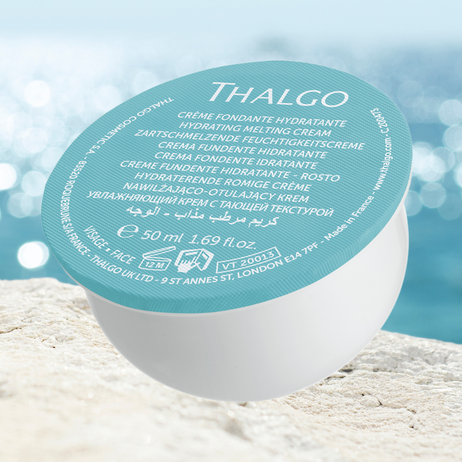 Éco-Recharge - Crème Fondante Hydratante Thalgo - Source Marine