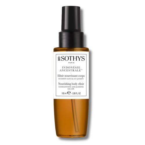 Élixir nourrissant Sothys - Évasion Indonésie Ancestrale - Huile fine en spray aux notes de Santal & Jasmin