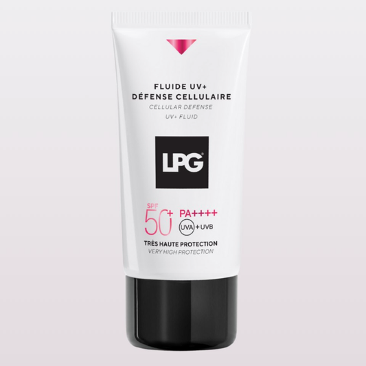 Fluide UV+ Défense Cellulaire SPF50+ LPG - Rides, taches, fermeté