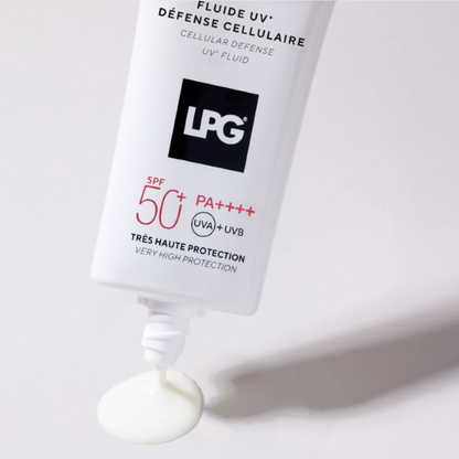 Fluide UV+ Défense Cellulaire SPF50+ LPG - Rides, taches, fermeté