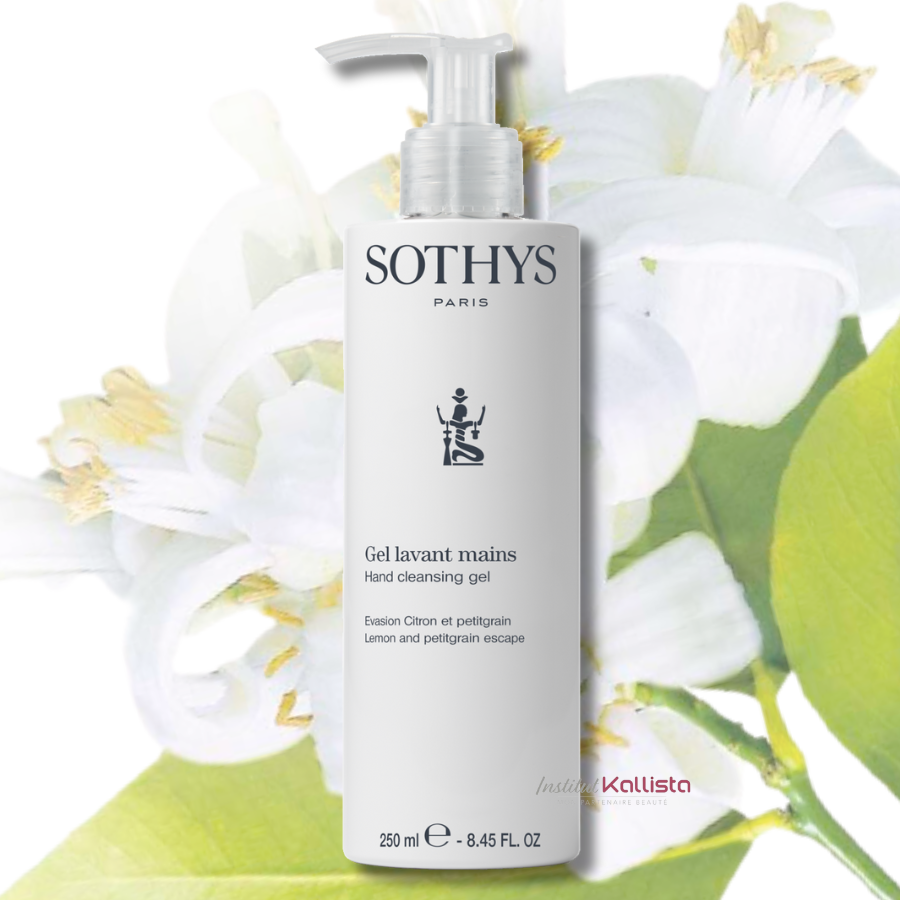 Gel Lavant Mains Sothys - Évasion Citron et Petit Grain
