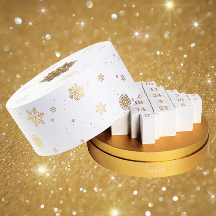 Calendrier de l'Avent 2024 Guinot : Festif & Élégant - 24 surprises beauté
