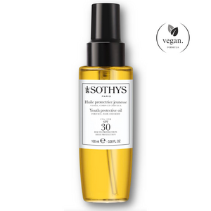 Huile Protectrice Jeunesse visage, corps et cheveux Sothys SPF30 100ml