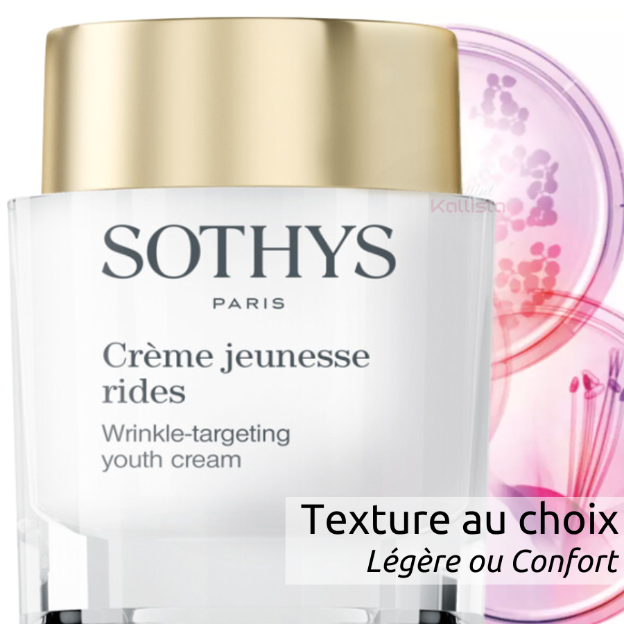 creme jeunesse rides texture au choix