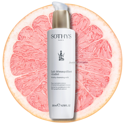 Lait démaquillant Vitalité Sothys - Lait pour peaux normales à mixtes