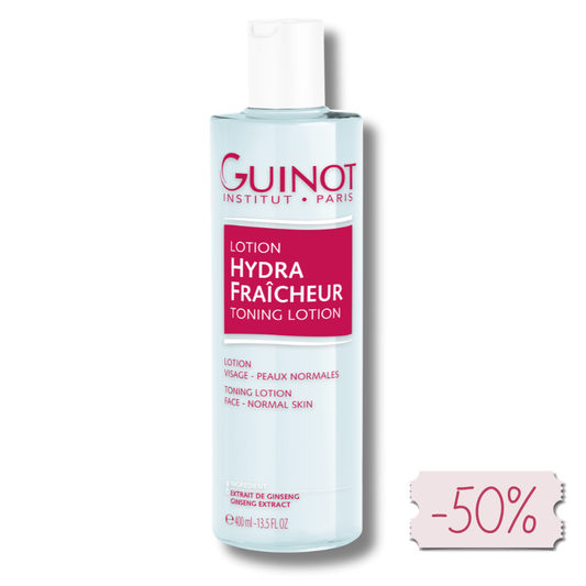Offre spéciale Guinot : Lotion Hydra Fraîcheur XXL 400ml