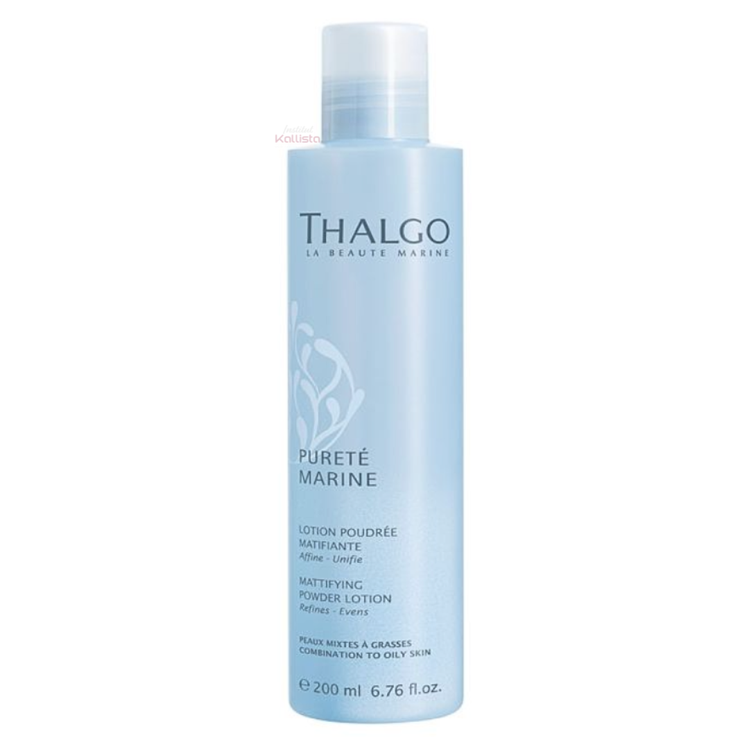 lotion poudree matifiante thalgo