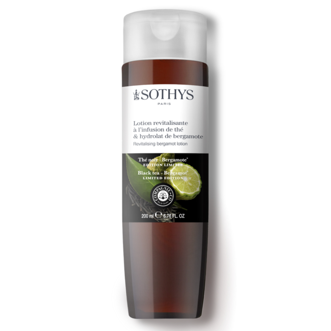 lotion revitalisante the noir bergamote sothys