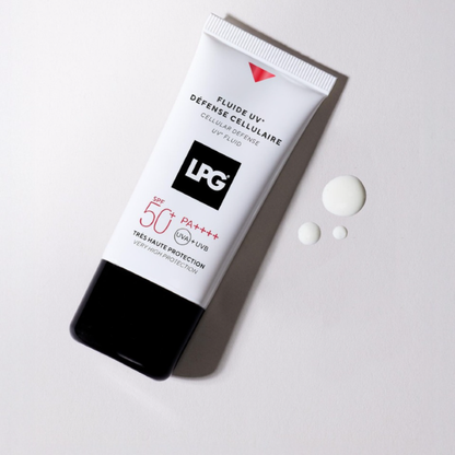 Fluide UV+ Défense Cellulaire SPF50+ LPG - Rides, taches, fermeté