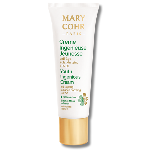 Mary Cohr - Crème Ingénieuse Jeunesse SPF50 - Anti-âge, unifie et protège