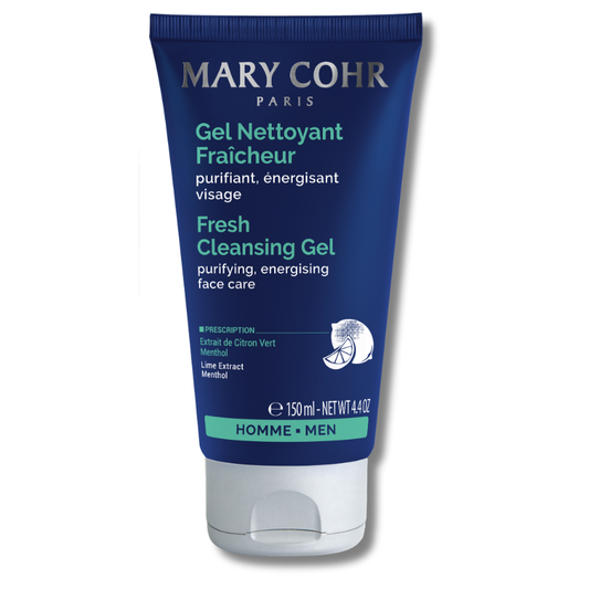 Mary Cohr - Homme - Gel Nettoyant Fraîcheur - Purifiant, énergisant