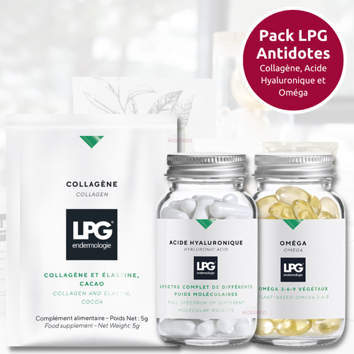 Pack - Trio Antidotes - Collagène, Acide Hyaluronique et Oméga