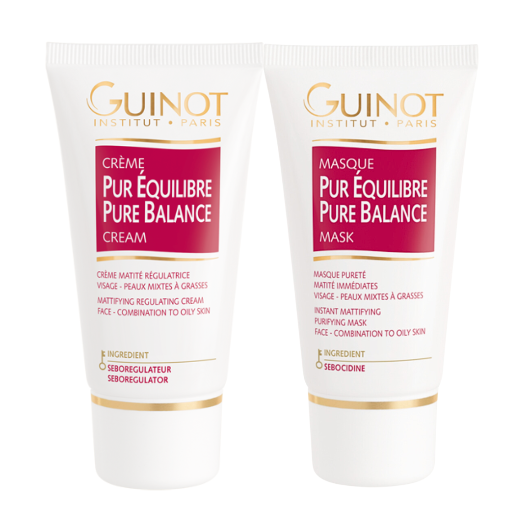 pack creme pur equilibre masque pur equilibre guinot