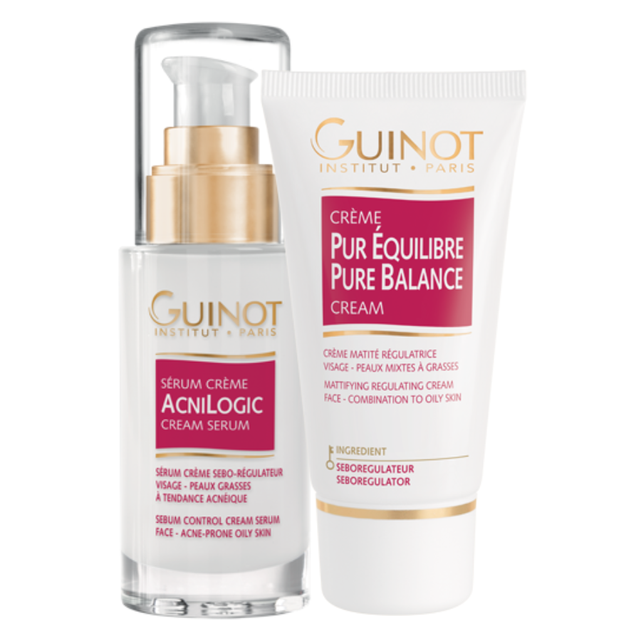 Pack - Guinot - Crème Pur Équilibre + Sérum AcniLogic