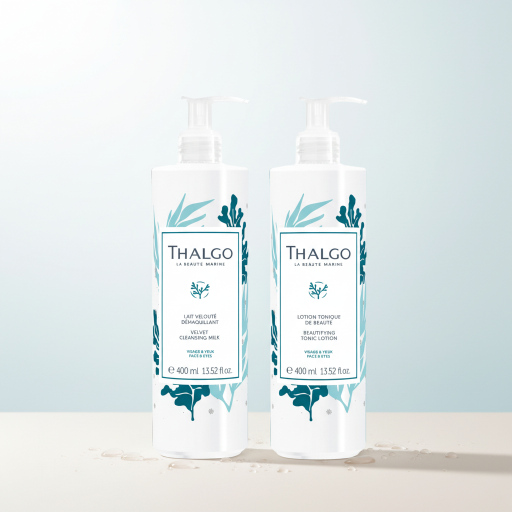 Pack Duo Démaquillant XXL Thalgo - Format Carré