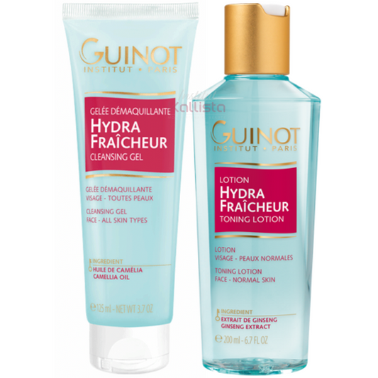 Pack Guinot - Hydra Fraîcheur - Gelée Démaquillante + Lotion