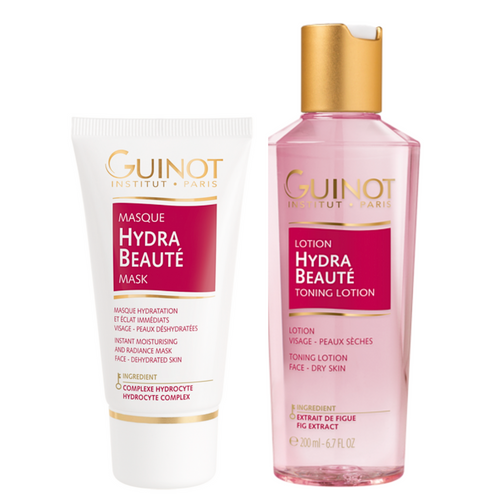 pack masque hydra beaute lotion hydra beaute guinot