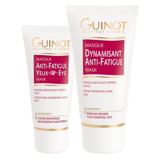 pack masque yeux anti fatigue masque dynamisant anti fatigue guinot