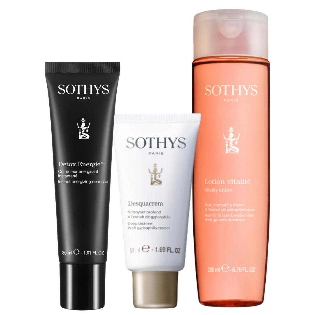 Pack - Perfecteur de teint 15ml + Desquacrem 50ml + Lotion vitalité 200ml
