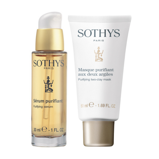 pack sérum purifiant masque purifiant sothys