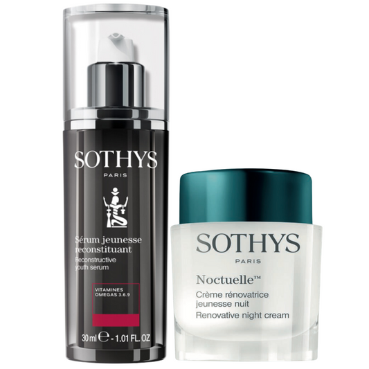 pack serum reconstituant creme noctuelle sothys