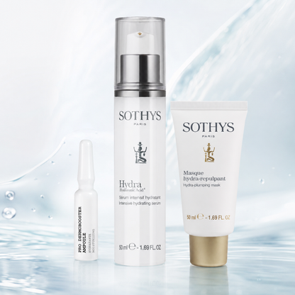 pack sothys trio hydratant : Concentré Hydratant, Sérum Intensif Hydratant et Masque Hydra-Repulpant