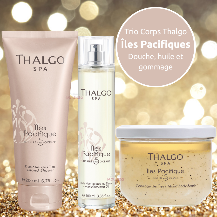 trio thalgo iles pacifiques douche huile gommage