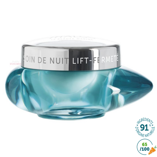 Soin de Nuit Lift Fermeté, anciennement Thalgo Silicium Marin Crème Nuit : Raffermit, réparation nocturne, rides et fermeté - Silicium Lift